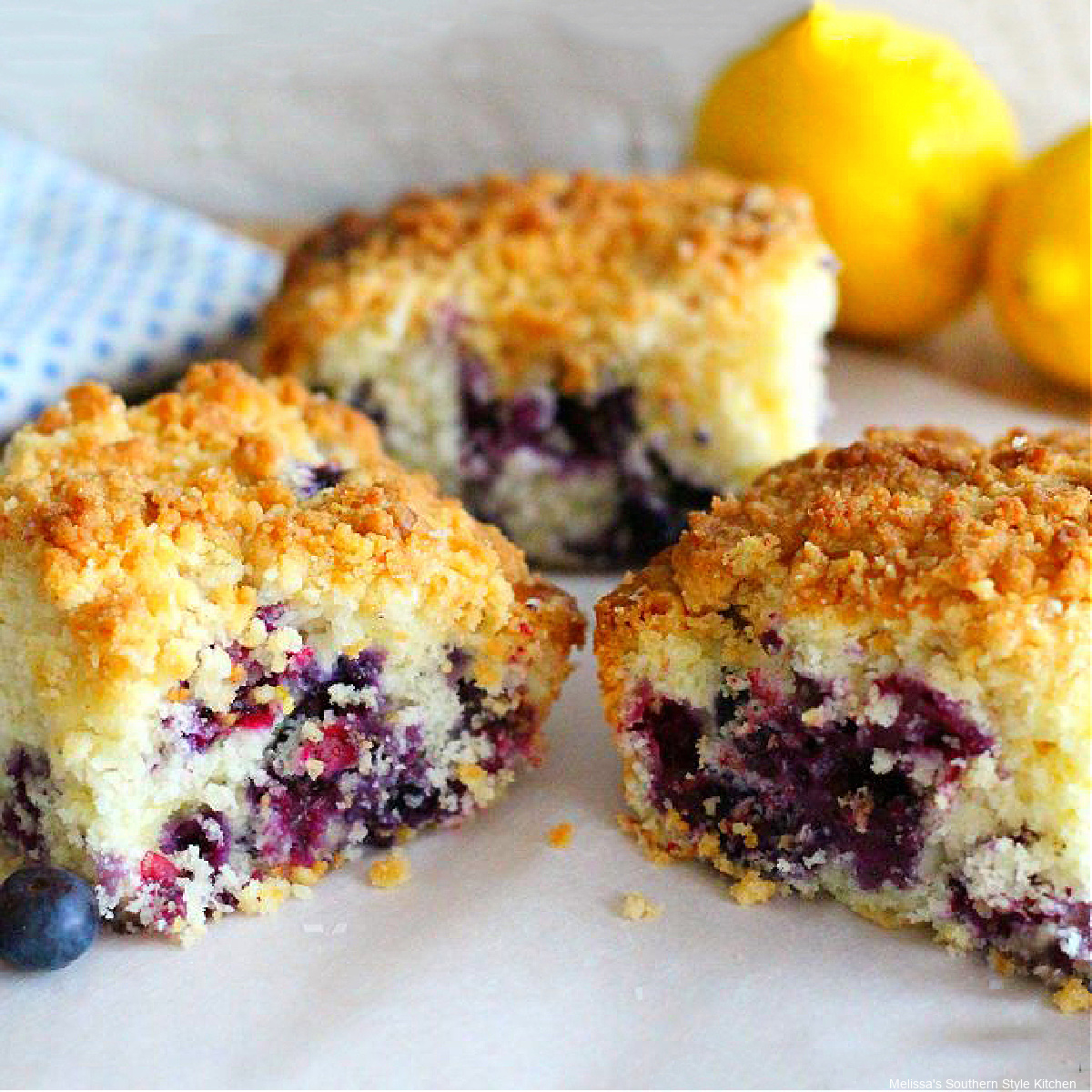 Juicy, Moist, Crunchy: Melissa Clark's Blueberry Coffee Cake